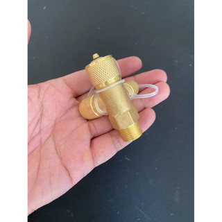 Van 3 cổng 6-10-12mm chân ren 17mm cho máy hút chân không