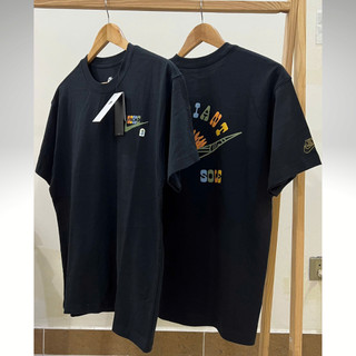 Áo thun/phông Unisex chính hãng, màu đen, chữ in bền đẹp, chất liệu cotton mịm màng, thun mát, phom rộng thoải mãi
