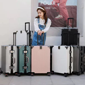 Vali khung nhôm 20/24/28 Khoá sập cao cấp chịu va đập chắc chắn bảo hành 2 năm