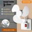 Quạt Trần Mini Gắn Đui Đèn E27 Kèm Phích Cắm – Quạt Trần Mini 3 Cánh Làm Mát Phòng, Quạt Tiết Kiệm Điện