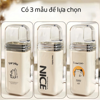[Lỗi 1 đổi 1] Hộp Đựng Bàn Chải Kèm 3 Cốc Đánh Răng Có Nắp Đậy, Bộ Dụng Cụ Vệ Sinh Du Lịch Nhỏ Gọn Tiện Lợi Mang Đi