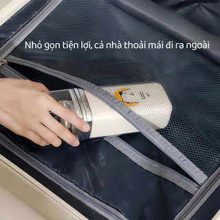 [Lỗi 1 đổi 1] Hộp Đựng Bàn Chải Kèm 3 Cốc Đánh Răng Có Nắp Đậy, Bộ Dụng Cụ Vệ Sinh Du Lịch Nhỏ Gọn Tiện Lợi Mang Đi