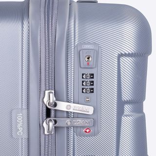 Combo 2 Vali Kéo Pisani TATTI - Size 20/24/28 inch, Nhựa PC Cao Cấp, Khoá Số TSA, Khay Để Nước, Bảo Hành Trọn Đời
