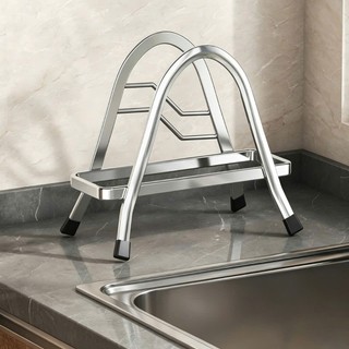 Giá để thớt ,nắp nồi thoát nước đa năng, giá kệ để dao thớt inox , giá đỡ nắp nồi