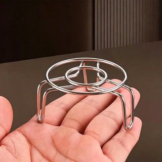 Giá hấp mini đa năng chất liệu thép không gỉ, chân hấp thức ăn thực phẩm tiện lợi, vỉ hấp mini