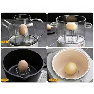 Giá hấp mini đa năng chất liệu thép không gỉ, chân hấp thức ăn thực phẩm tiện lợi, vỉ hấp mini