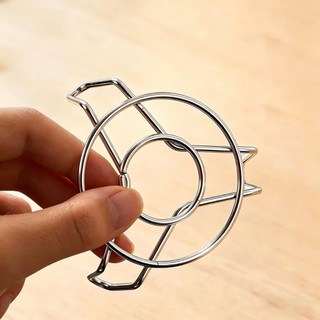 Giá hấp mini đa năng chất liệu thép không gỉ, chân hấp thức ăn thực phẩm tiện lợi, vỉ hấp mini