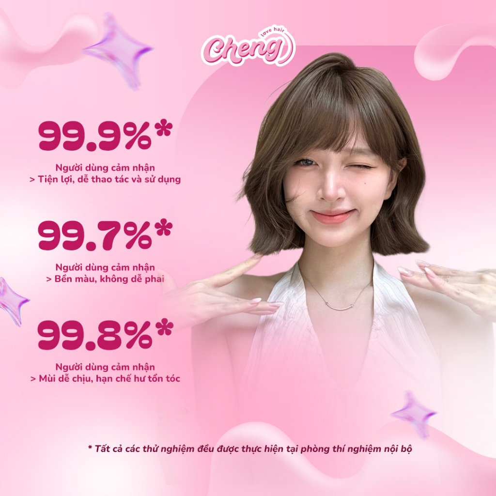 [S.VIP] Thuốc Nhuộm Tóc Màu NÂU TRÀ LẠNH Cực Sáng Da, Không Cần Dùng Thuốc Tẩy Tóc | Chenglovehair, Chenglovehairs