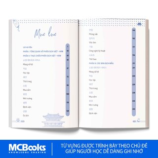 Sách - Phiên dịch Việt - Hàn thực chiến cùng các chủ đề thông dụng