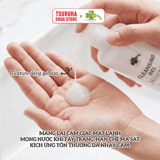 Gel Tẩy Trang Làm Sạch Dịu Nhẹ Dưỡng Ẩm Cho Da KURASHI RHYTHM Cleansing Gel 300mL