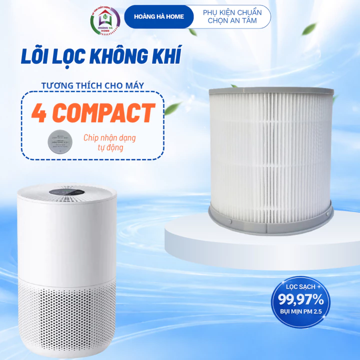 Lõi lọc tương thích cho máy lọc không khí không khí Air purifier 4 Compact - Lõi lọc không khí AP 4 compact