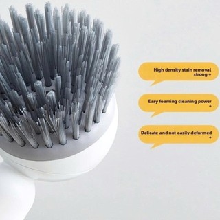Bàn Chải Rửa Bát Xoay 360 Độ Có Bình Chứa Nước Rửa Chén, Cọ Xoong Nồi Đa Năng Tiện Lợi