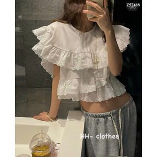 Áo Ren Bơi Tầng S3– Style Tiểu Thư Nàng Thơ Siêu Xinh GEMINI