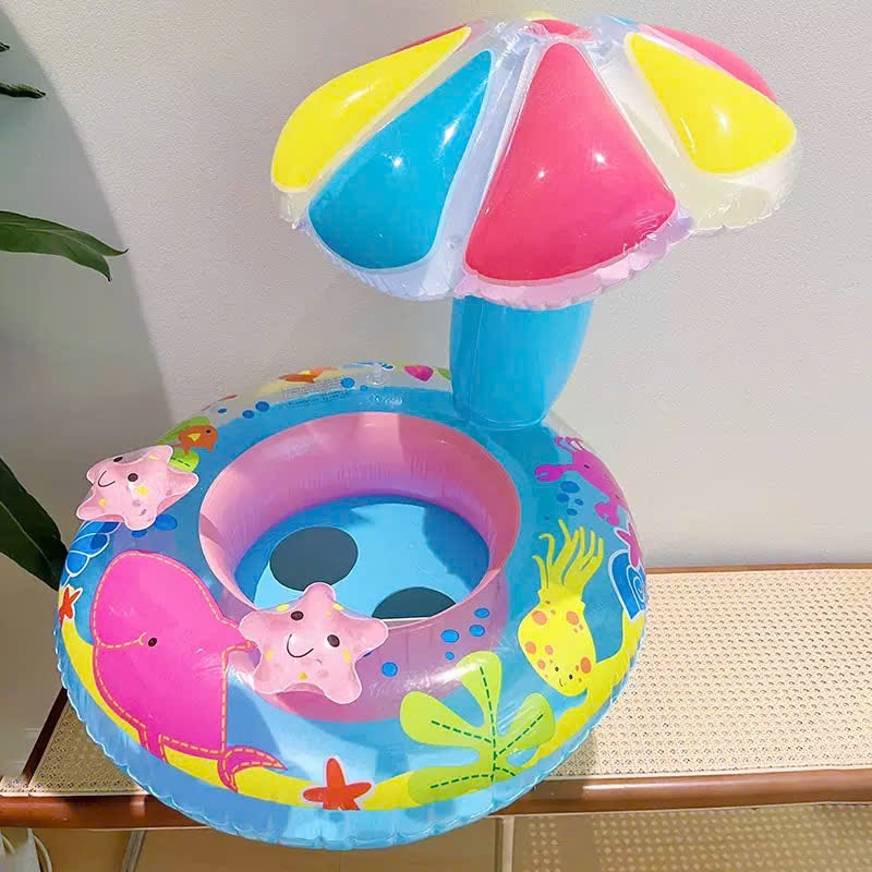 Phao Bơi Xỏ Chân Cho Bé Cao Cấp – Chống Lật, Êm Ái Cho Trẻ Nhỏ An Toàn Khi Tập Bơi