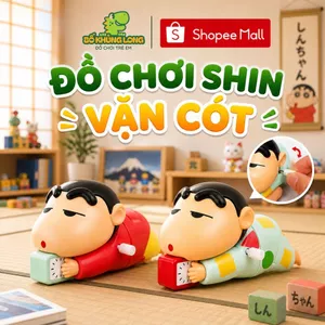 Đồ Chơi Shin Cậu Bé Bút Chì Dây Cót Shin Ủn Mông Đồ Chơi Shin-Chan Nằm Bò Đạp Xe Đồ Chơi Cho Bé BỐ KHỦNG LONG