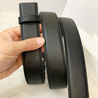 Dây lưng nam da bò trơn dùng cho khoá lăn rộng 3,5cm