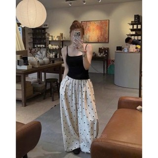 (Hàng QC hot) Quần Vải Linen Suông Chấm Bi Form Chuẩn Đẹp Hàng Hot Dài 96cm New 2026 Cakecat