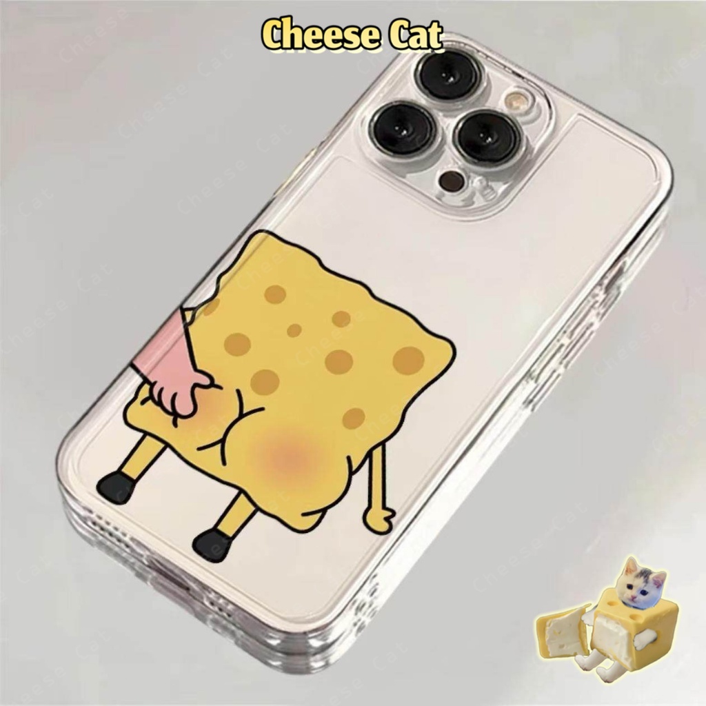 Chị em bọt biển sao biển dễ thương Cặp đôi ốp lưng iPhone cho iPhone Xs Max XR 11 12 13 14 15 16 17 Pro Max 7 8Plus SE