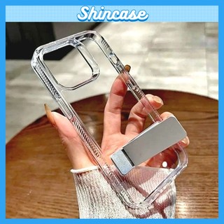 Ốp Điện Thoại Trong Suốt Chống Sốc Kèm Giá Đỡ Chống Lưng Dành Cho iphone 17 Air 16 15 14 13 12 Pro Max