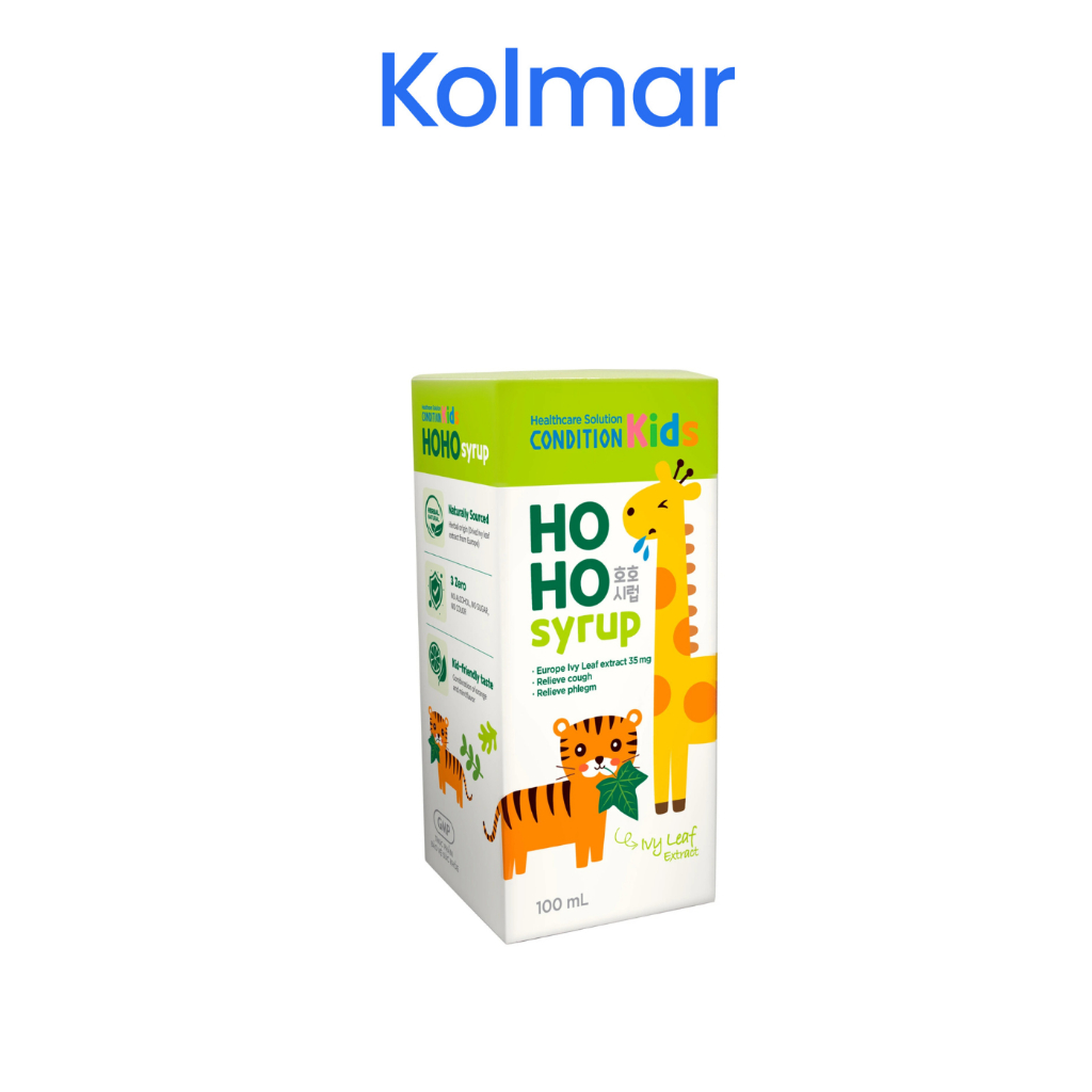 Siro Ho Cho Bé CONDITION KIDS HOHO Hỗ Trợ Giảm Ho -Thực Phẩm Bảo Vệ Sức Khoẻ (Chai 100ml)