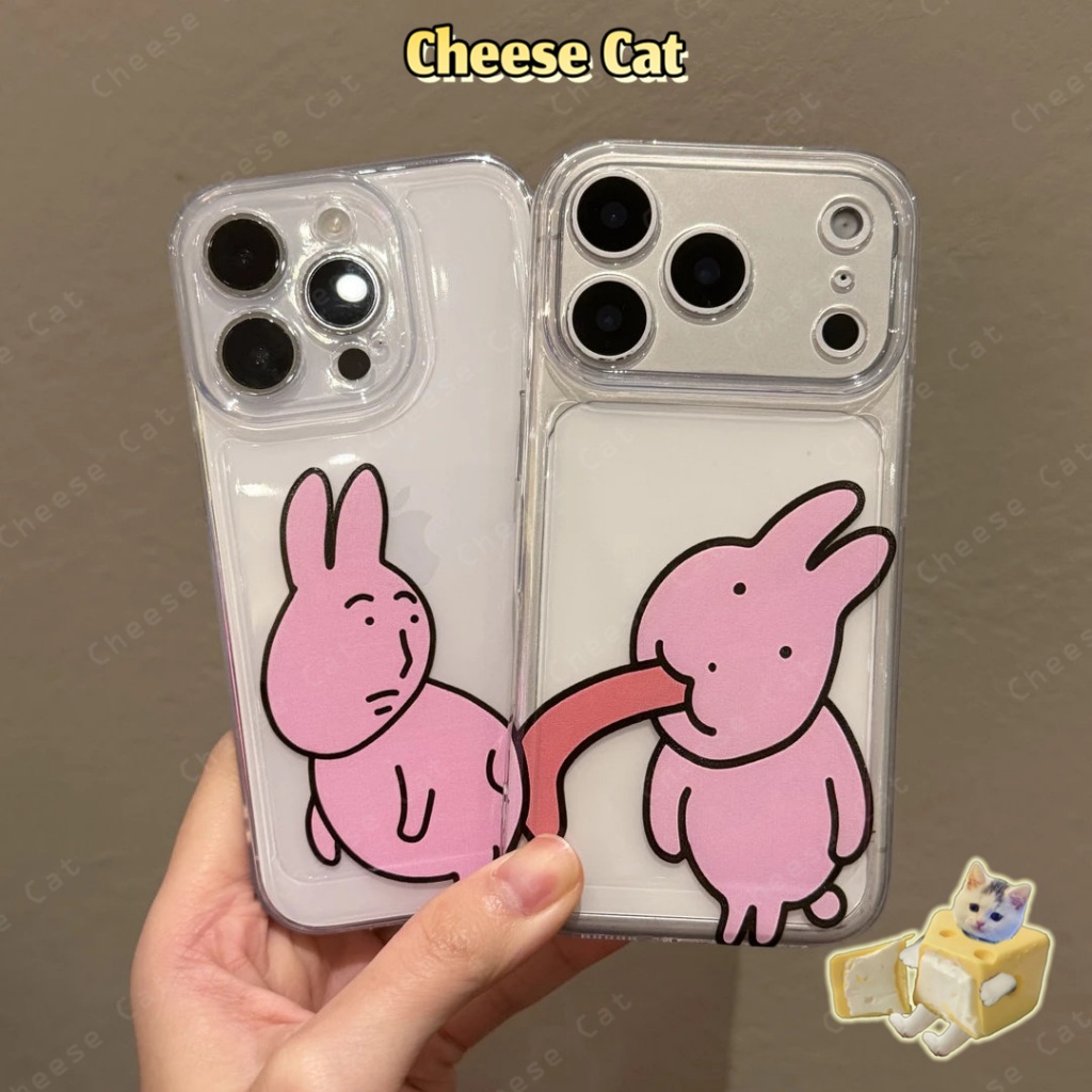 Hài hước Cặp đôi ốp lưng iPhone Ốp bảo vệ trong suốt cho iPhone Xs Max XR 11 12 13 14 15 16 17 Pro Max 7 8Plus SE2 SE3