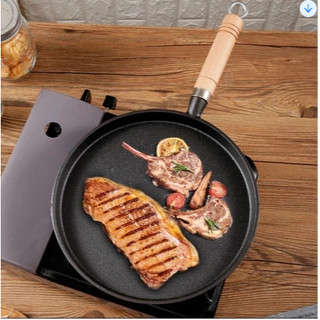 Chảo chống dính, chảo gang làm bánh xèo chiên trứng 20cm thích hợp với mọi loại bếp