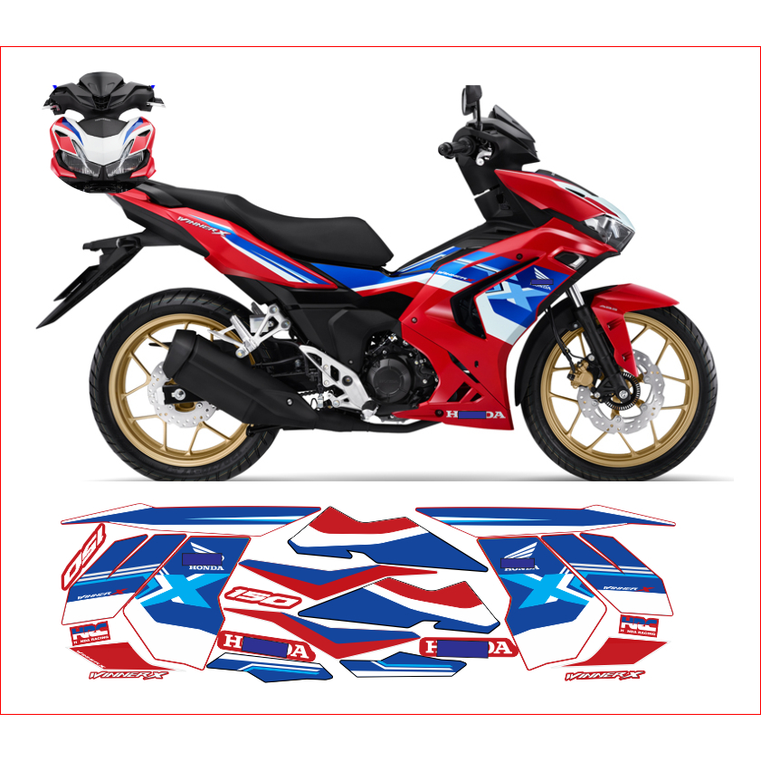 tem rời chế cho winner  v3 v4 cao cấp chất liệu in 3 lớp chống nước không phai màu( không phai tem zin) ae luu ý