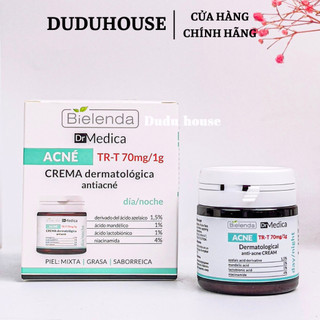Kem Dưỡng Bielenda Dr Medica Anti Acne Dermatological Hỗ Trợ Giảm Mụn, Mờ Thâm 50ml Duduhouse