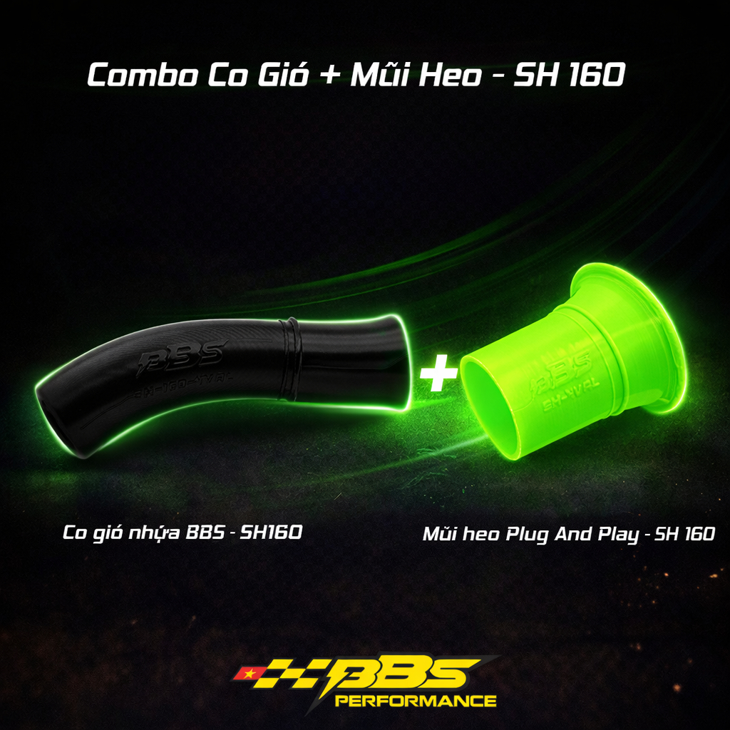 COMBO Mũi Heo - Co Intake Các Dòng Xe