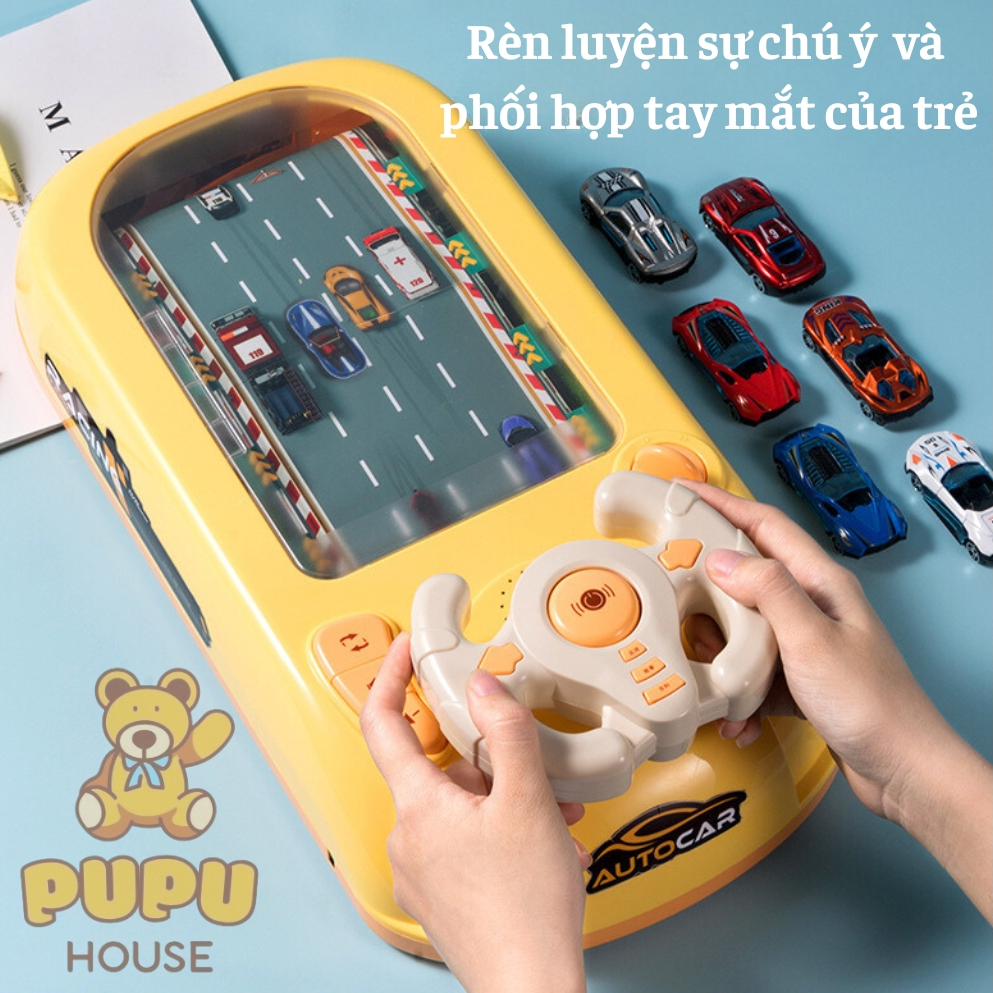 Đường Đua Ô Tô Đồ Chơi Xe Ô Tô Đồ Chơi Đường Đua Cao Tốc Đường Đua Xe Ô Tô Đồ Chơi Có Màn Hình Chuyển Động - PUPU HOUSE