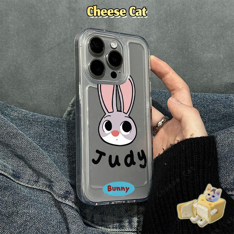 Zootopi Ốp lưng iPhone cặp đôi cho iPhone 13 12 11 Xs XR 14 15 16 17 Pro Max 7 8Plus SE2 SE3 Vỏ bảo vệ trong suốt