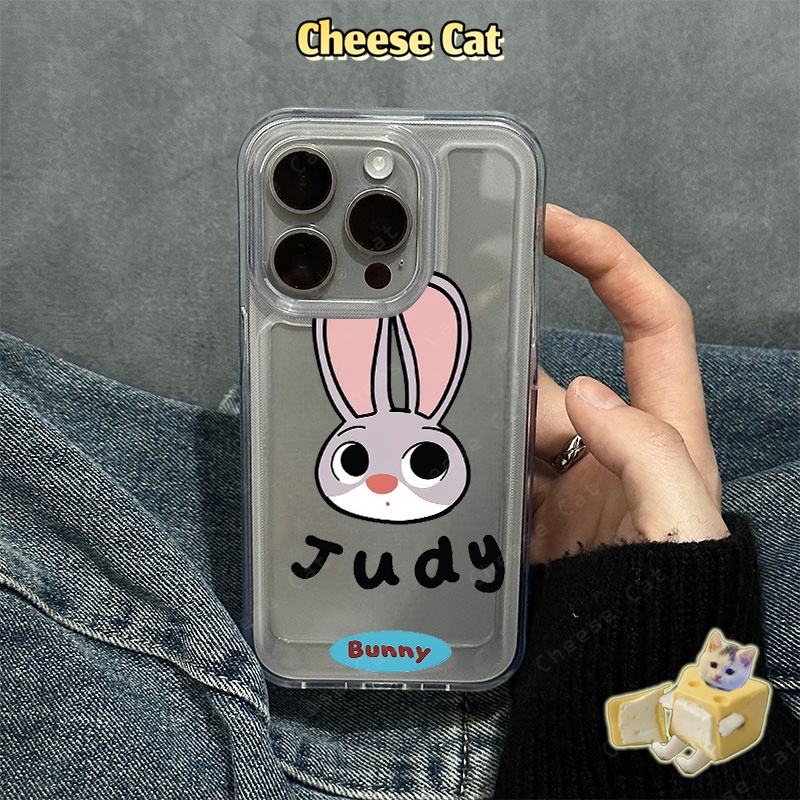 Zootopi Ốp lưng iPhone cặp đôi cho iPhone 13 12 11 Xs XR 14 15 16 17 Pro Max 7 8Plus SE2 SE3 Vỏ bảo vệ trong suốt