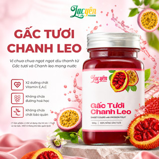 Gấc Tươi Chanh Leo Lạc Yên Foods  Đạt Chứng Nhận ISO 22000 Sản Phẩm Từ Nông Sản Sạch 100%
