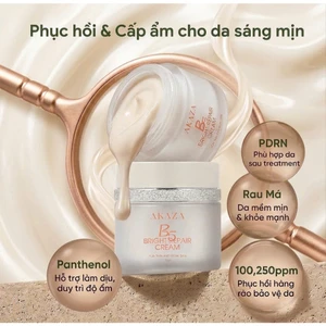 Kem Dưỡng B5 AKAZA Hỗ Trợ Phục Hồi Da Làm Dịu Da Giúp Da Ẩm Mịn Sáng Khỏe