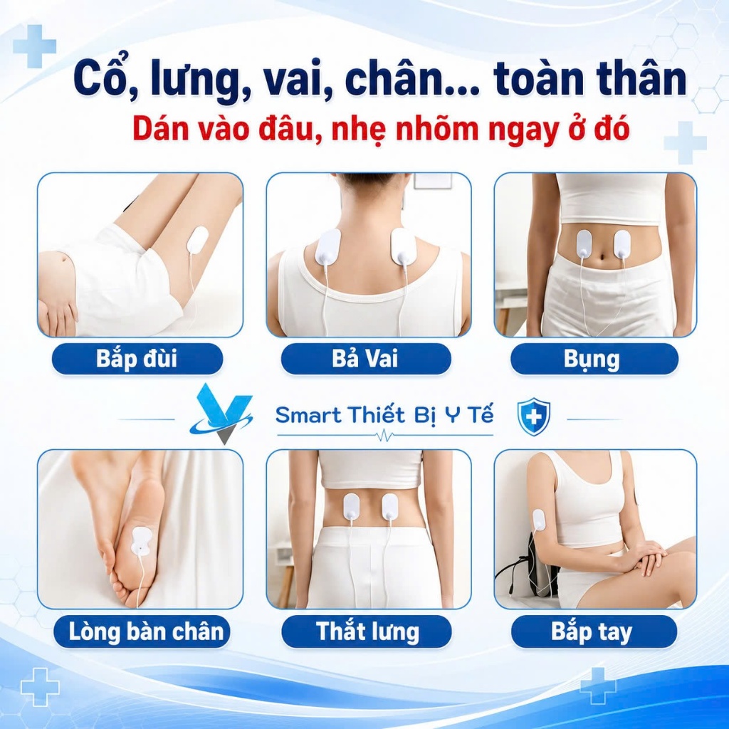 Máy Massage Xung Điện Châm Cứu Zlife Z310, Máy Massage Cầm Tay Giảm Đau Lưng Cổ Vai Gáy Tại Nhà
