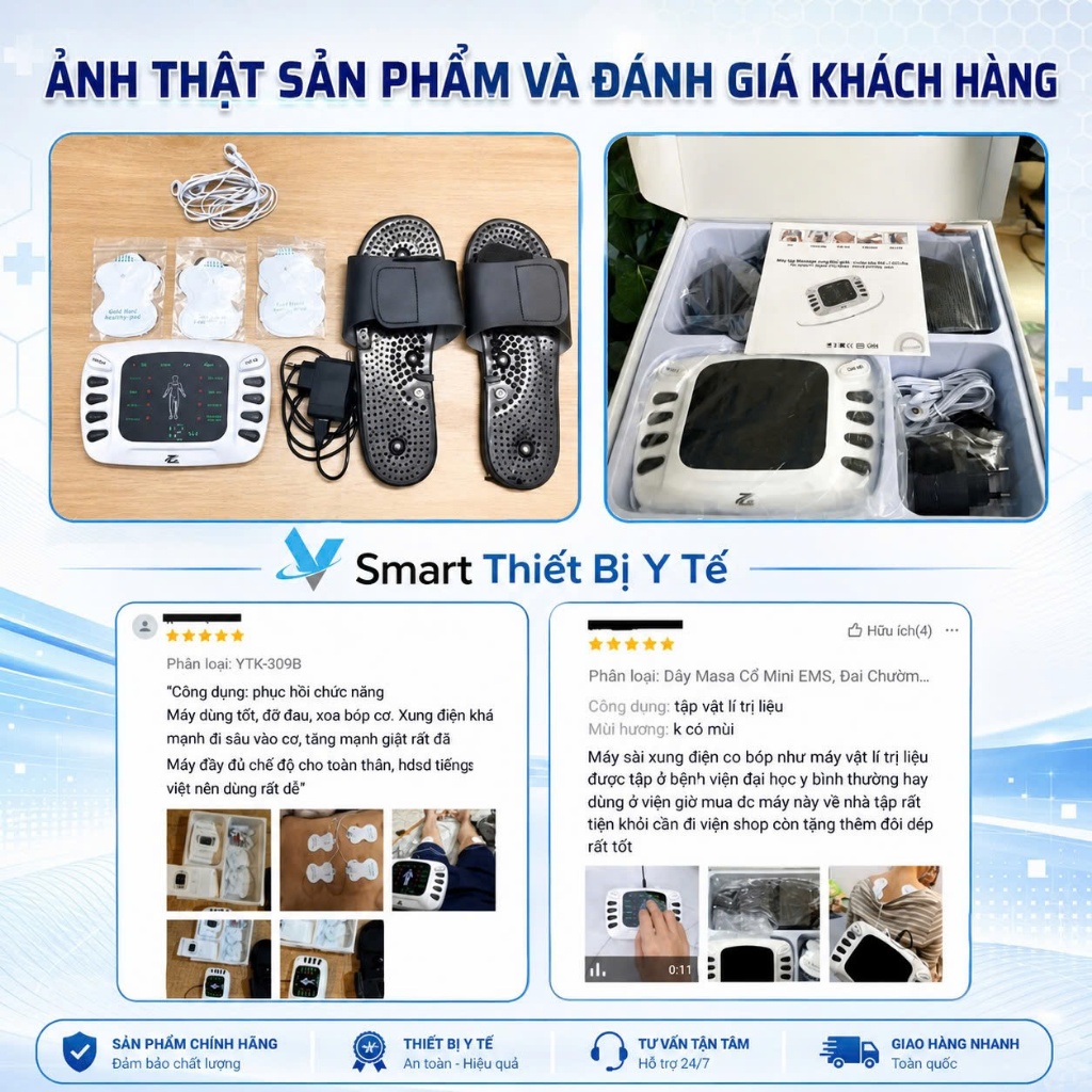 Máy Massage Xung Điện Châm Cứu Zlife Z310, Máy Massage Cầm Tay Giảm Đau Lưng Cổ Vai Gáy Tại Nhà