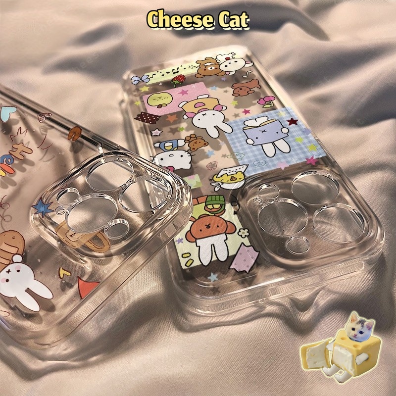 chú thỏ Vỏ iPhone dễ thương Ốp Kitty Miff Cho iPhone 17 16 Xs Max XR 11 12 13 14 15 Pro Max 7 8Plus SE2 SE3