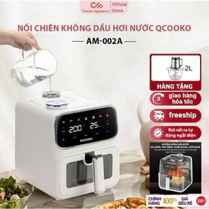 Nồi chiên không dầu Camel, dung tích 6L, công suất 1200W, 3S làm nóng, mặt thủy tinh,bảo hành 12 tháng