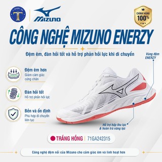 Giày Cầu Lông Mizuno Wave Fang EL 2 Chính Hãng – Nhẹ, Êm, Bám Sân Tốt, Hỗ Trợ Di Chuyển Nhanh, Chống Trơn Trượt