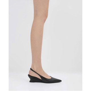 Guốc cao gót C&K nữ, đế xuồng công sở