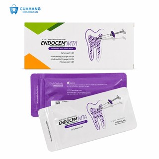 Endocem MTA Vật Liệu Che Tủy Trộn Sẵn, Maruchi Hàn Quốc, Ống 2g