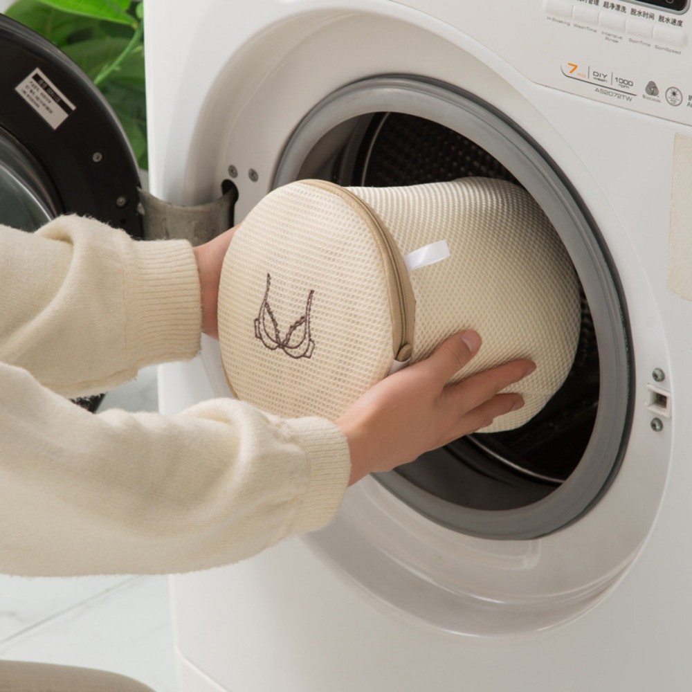 Túi Giặt Đồ Máy Giặt Lưới 3 Lớp Dày, Túi Giặt Quần Áo Đồ Lót Chống Rối, Bảo Vệ Vải Có Khóa Kéo