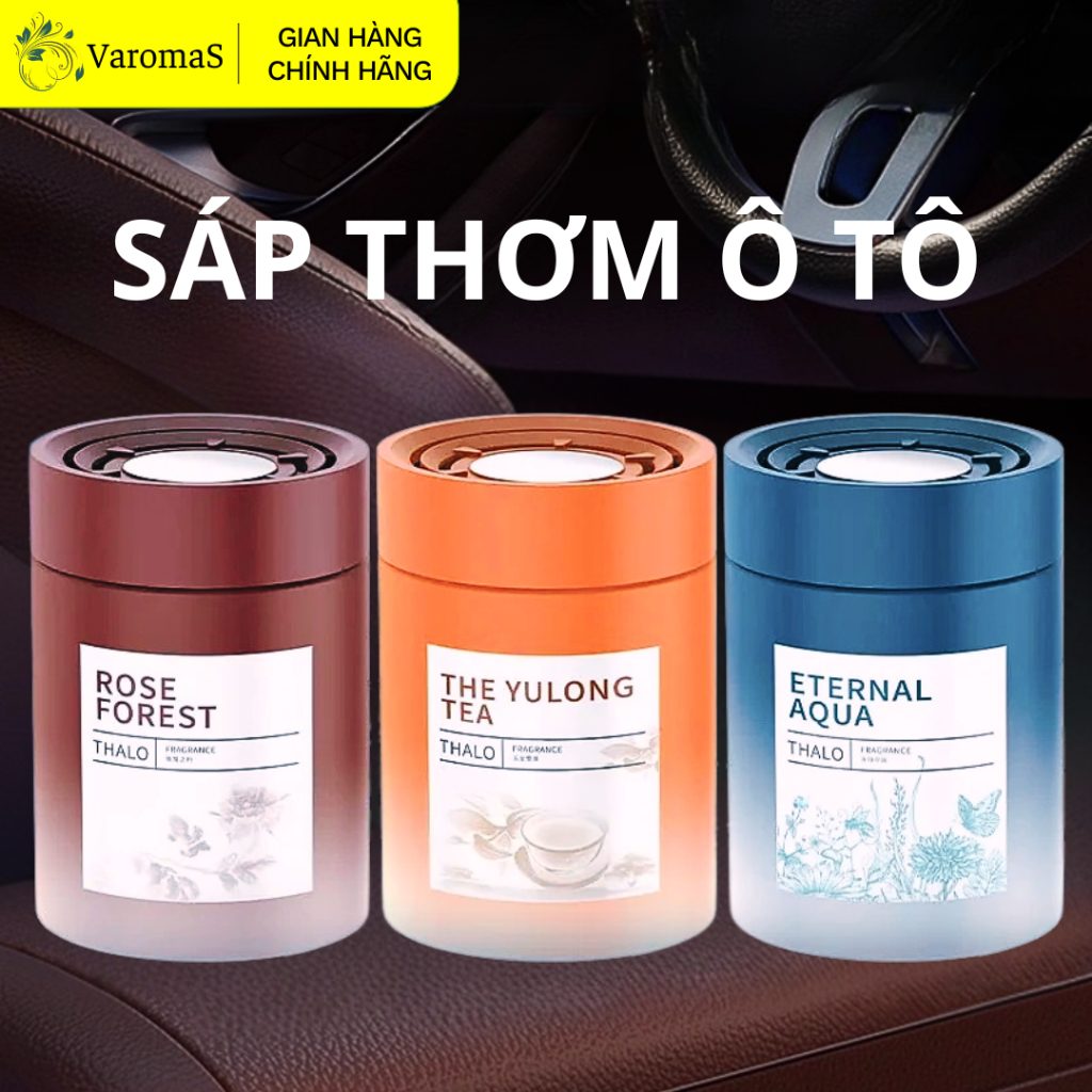 Sáp Thơm Ô Tô Varomas Phiên Bản Mới  3 VERSION ST30 ST31 ST32 - Khử Mùi Hiệu Quả