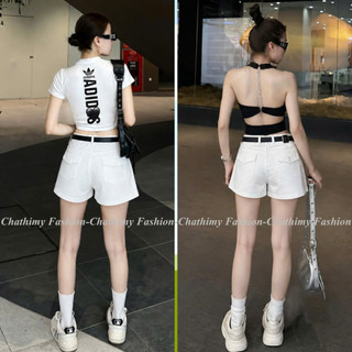 (Tặng Kèm Đai) Quần Đùi  Short Nữ Chất Kaki Nhật L1 Mềm Mại Phom A Hách Dáng, Thời Trang Chathimy  (M286)