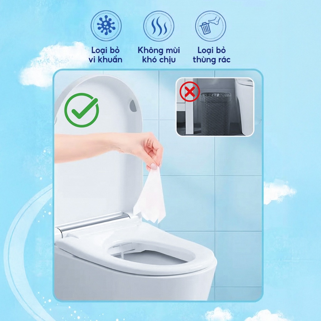 [GIẤY KHỔ LỚN] Giấy vệ sinh treo tường đa năng TopGia Melto 1000 tờ 4 lớp mềm mịn, an toàn tiện lợi