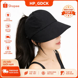nón chống nắng nữ Nửa Đầu Buộc Tóc Hot Trend HP_GDCK – Nhẹ, Thoáng, Đội Êm, Nhiều Màu