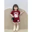 BỘ QUẦN ÁO BÉ GÁI MẪU MÈO KITTY QUẦN ĐÙI REN SZ 9 - 43 KG