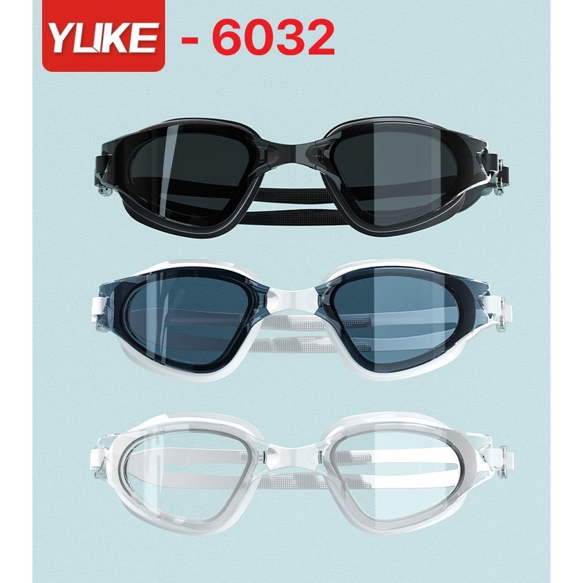 Kính bơi người lớn YUKE 6032 chống sương mờ, chống UV / Nhập khẩu chính ...