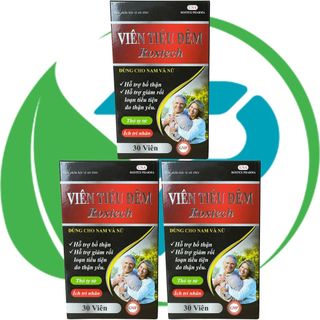Combo 2 Hộp Viên Tiểu Đêm Roxtech Đen Chai - Rostex - Vinaphar - Vitamin Phục Hồi