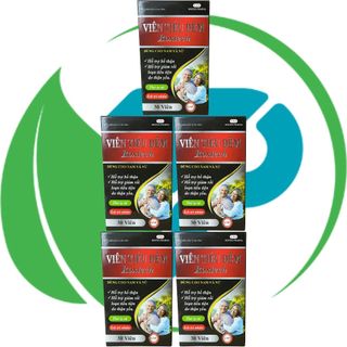 Combo 5 Hộp Viên Tiểu Đêm Roxtech Đen Chai - Rostex - Vinaphar - Vitamin Phục Hồi